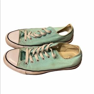 HP! Mint green Converse All Star 8 low top sneaker